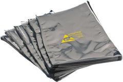 Value Collection - 10" Long x 6" Wide, 3 mil Thick, Clear Metalized Static Shield Bag - Metal-In - Exact Tooling