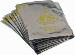Value Collection - 5" Long x 3" Wide, 3 mil Thick, Clear Metalized Static Shield Bag - Metal-In - Exact Tooling