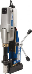 Hougen - 2" Travel, Portable Magnetic Drill Press - 250 & 450 RPM, 9 Amps, 1.5 hp, 1035 Watts - Exact Tooling