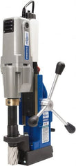 Hougen - 2" Travel, Portable Magnetic Drill Press - 250 & 450 RPM, 9 Amps, 1.5 hp, 1035 Watts - Exact Tooling