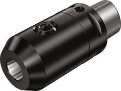 Sandvik Coromant - C6 Outside Modular Connection, 1-1/4" Hole Diam, Capto to Weldon Straight Shank Adapter - 85.01mm Projection, 54.3mm Nose Diam, 123.014mm OAL, Through Coolant - Exact Tooling