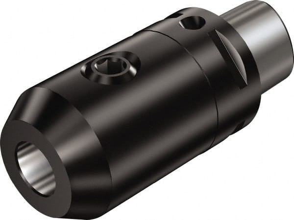 Sandvik Coromant - C4 Outside Modular Connection, 3/4" Hole Diam, Capto to Weldon Straight Shank Adapter - 59.99mm Projection, 35.8mm Nose Diam, 83.9948mm OAL, Through Coolant - Exact Tooling