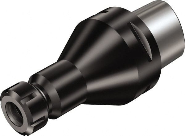 Sandvik Coromant - 100mm Projection, Modular Connection, ER16 Collet Chuck - 130mm OAL - Exact Tooling