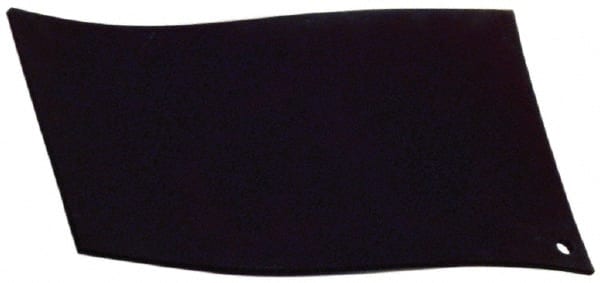 Made in USA - 24" Long, 12" Wide, 3/8" Thick, Neoprene Rubber Foam Sheet - 65 to 75 Durometer, Black, -20 to 170°F, 2,500 psi Tensile Strength, Adhesive Backing, Stock Length - Exact Tooling