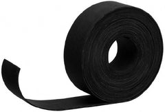 Made in USA - 36" Wide, 1/2" Thick, Neoprene Rubber Foam Sheet - 65 to 75 Durometer, Black, -20 to 170°F, 2,500 psi Tensile Strength, Adhesive Backing, Cut-to-Length - Exact Tooling