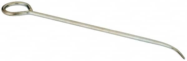 Made in USA - 11" OAL Rigid Angled Extractor - 3/16" Shaft Diam - Exact Tooling