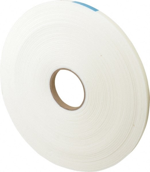 Made in USA - 75' x 1/2" x 1/8" White Polyethylene Foam Roll - Exact Tooling