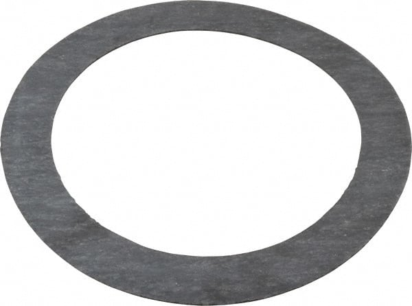 Made in USA - 6" Pipe, 6-5/8" ID x 8-3/4" OD Flange Gasket - Graphite, Silver Gray, 1/16" Thick - Exact Tooling