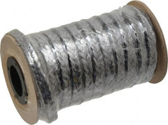 Made in USA - 5/16" x 14' Spool Length, Carbon Fiber Compression Packing - 3,500 Max psi, -450 to 1200° F, Dark Gray - Exact Tooling