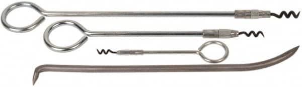 Made in USA - 4 Piece Rigid Shaft Packing Tool Set - Exact Tooling