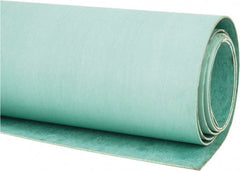 Made in USA - 60" Long x 30" Wide x 1/16" Thick, Aramid Sheet Gasketing - 1,450 Max psi, Green - Exact Tooling