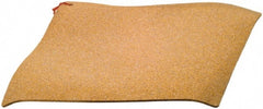 Made in USA - 36" Long x 36" Wide x 1/2" Thick, Composition Cork Sheet Gasketing - Tan - Exact Tooling