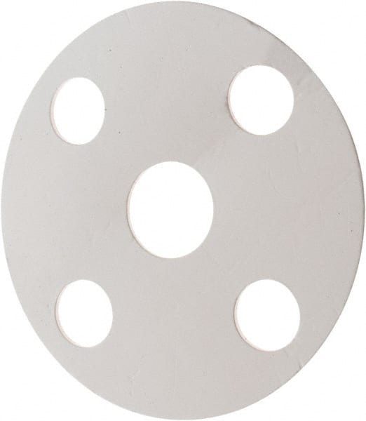Made in USA - 3/4" Pipe, Flange Gasket - Gore-Tex GR, White, 1/16" Thick - Exact Tooling