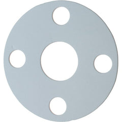 Made in USA - 1-1/4" Pipe, Flange Gasket - Gore-Tex GR, White, 1/16" Thick - Exact Tooling