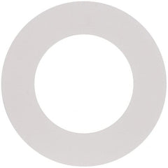 Made in USA - 2-1/2" Pipe, Flange Gasket - Gore-Tex GR, White, 1/16" Thick - Exact Tooling