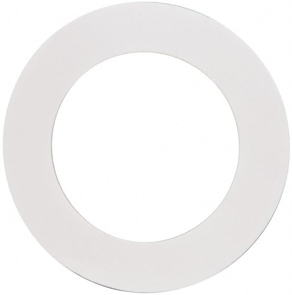 Made in USA - 3" Pipe, Flange Gasket - Gore-Tex GR, White, 1/16" Thick - Exact Tooling