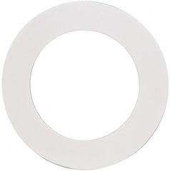 Made in USA - 3" Pipe, Flange Gasket - Gore-Tex GR, White, 1/16" Thick - Exact Tooling