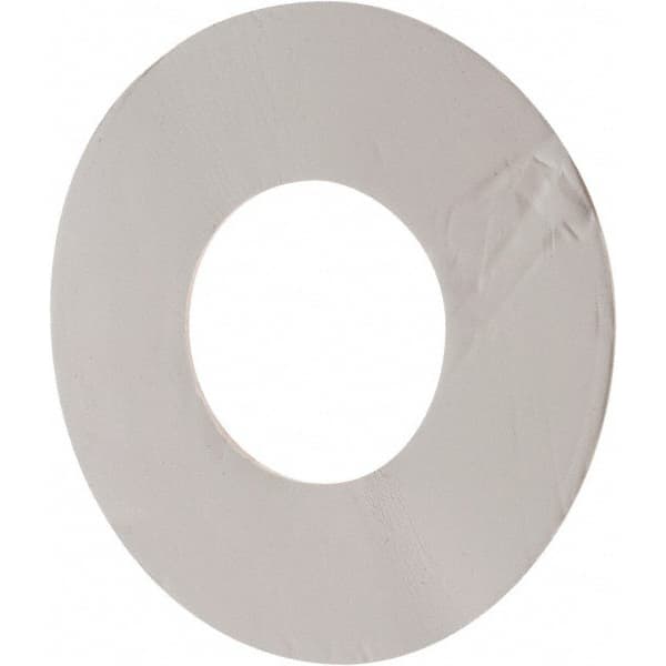 Made in USA - 1" Pipe, Flange Gasket - Gore-Tex GR, White, 1/16" Thick - Exact Tooling