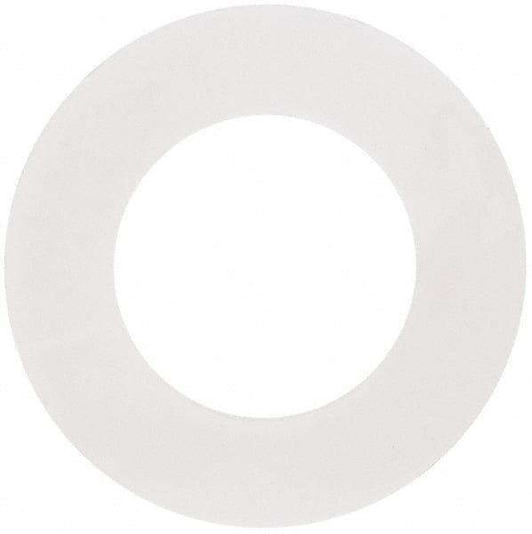 Made in USA - 2-1/2" Pipe, Flange Gasket - Gore-Tex GR, White, 1/16" Thick - Exact Tooling
