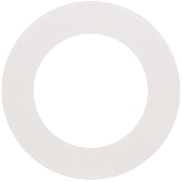 Made in USA - 4" Pipe, Flange Gasket - Gore-Tex GR, White, 1/16" Thick - Exact Tooling