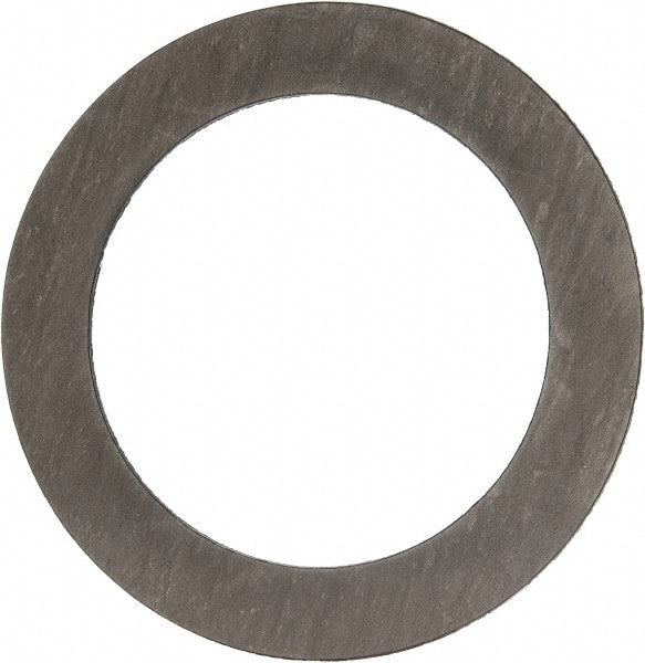 Made in USA - 5" Pipe, 5-9/16" ID x 7-3/4" OD Flange Gasket - Carbon Fiber, Black, 1/16" Thick - Exact Tooling