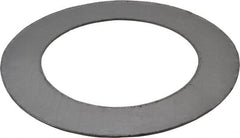 Made in USA - 4" Pipe, 4-1/2" ID x 6-7/8" OD Flange Gasket - Graphite, Dark Gray, 1/16" Thick - Exact Tooling