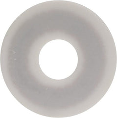 Made in USA - 3/4" Pipe, 3/4" ID x 2-1/4" OD Flange Gasket - PTFE, White, 3/32" Thick - Exact Tooling