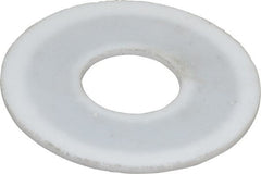 Made in USA - 1" Pipe, 1-1/32" ID x 2-5/8" OD Flange Gasket - PTFE, White, 3/32" Thick - Exact Tooling