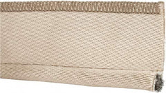 Made in USA - 1/2" Bulb Diam, 2-1/2" Overall Width, Silica Tadpole Gasketing - 25' Long, Tan - Exact Tooling