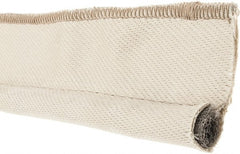 Made in USA - 3/4" Bulb Diam, 3" Overall Width, Silica Tadpole Gasketing - 25' Long, Tan - Exact Tooling