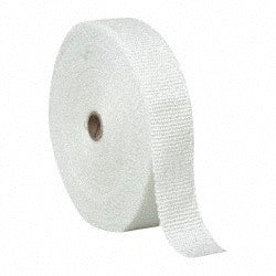 Made in USA - 1/16" Thick x 2" Wide, Fiberglass Gasket Tape - 100' Long, Tan - Exact Tooling