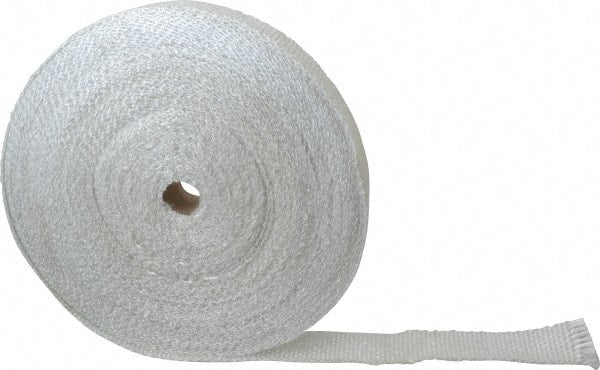 Made in USA - 1/8" Thick x 1-1/2" Wide, Fiberglass Gasket Tape - Exact Tooling