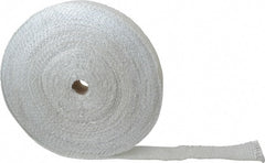 Made in USA - 1/8" Thick x 1-1/2" Wide, Fiberglass Gasket Tape - Exact Tooling