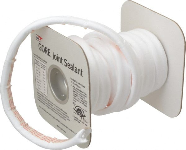 Value Collection - 15' Long x 3/4" Wide Gore Tex Joint Sealant - White, 2 to 2-1/2" Approximate Flange Form Width - Exact Tooling