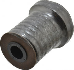 Made in USA - 3/8" x 13.3' Spool Length, Acrylic Fiber Graphite Yarn Compression Packing - 500° F Max, Dark Gray - Exact Tooling