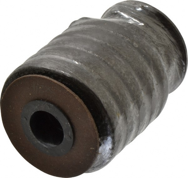 Made in USA - 1/2" x 7.6' Spool Length, Acrylic Fiber Graphite Yarn Compression Packing - 500° F Max, Dark Gray - Exact Tooling