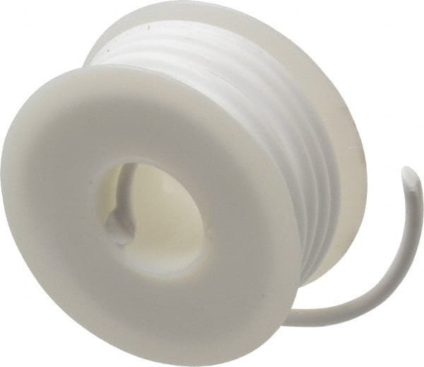 Made in USA - 5/32" x 15' Spool Length, PTFE Compression Packing - -450 to 550° F, White - Exact Tooling
