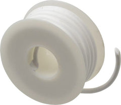 Made in USA - 5/32" x 15' Spool Length, PTFE Compression Packing - -450 to 550° F, White - Exact Tooling