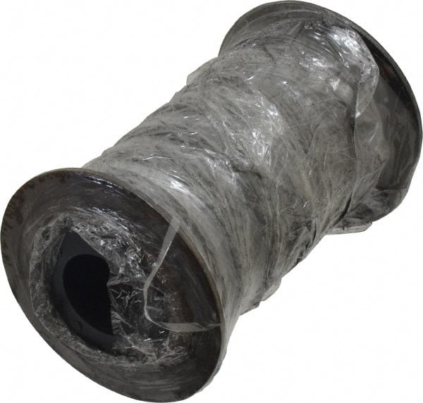 Made in USA - 1/2" x 3.7' Spool Length, Graphite Impregnated Aramid Compression Packing - 1,800 Max psi, -50 to 600° F, Gray - Exact Tooling