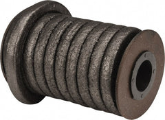 Made in USA - 3/8" x 12.4' Spool Length, Graphite Impregnated Aramid Compression Packing - Exact Tooling