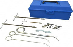 Made in USA - 14 Piece Interchangeable Tip Packing Tool Set - Exact Tooling