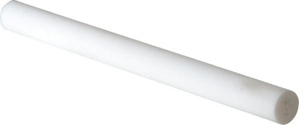 Value Collection - 1/4 Inch Diameter x 3 Inch Long Ceramic Rod - Diameter Value Is Nominal - Exact Tooling
