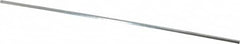 Made in USA - 12" Long x 1/8" High x 1/8" Wide, Zinc-Plated Oversized Key Stock - C1018 Steel - Exact Tooling