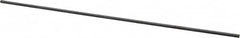 Made in USA - 12" Long x 1/8" High x 1/8" Wide, Over/Undersized Key Stock - 1090/1095 Steel - Exact Tooling