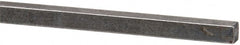 Made in USA - 12" Long x 3/16" High x 3/16" Wide, Over/Undersized Key Stock - 1090/1095 Steel - Exact Tooling
