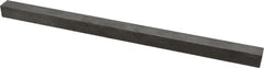 Made in USA - 12" Long x 5/8" High x 5/8" Wide, Over/Undersized Key Stock - 1090/1095 Steel - Exact Tooling