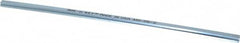 Made in USA - 12" Long, Zinc-Plated Step Key Stock for Gears - C1018 Steel - Exact Tooling