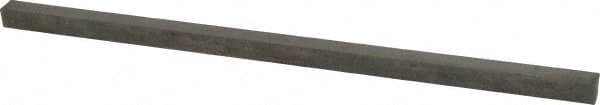 Made in USA - 12" Long x 7/16" High x 7/16" Wide, Undersized Key Stock - 18-8 Stainless Steel - Exact Tooling