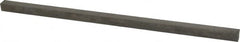 Made in USA - 12" Long x 7/16" High x 7/16" Wide, Undersized Key Stock - 18-8 Stainless Steel - Exact Tooling