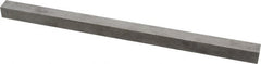 Made in USA - 12" Long x 5/8" High x 5/8" Wide, Undersized Key Stock - 18-8 Stainless Steel - Exact Tooling